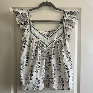 La Vie by Rebecca Taylor Floral Blouse